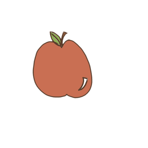 Manzana junto al buzón